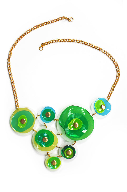 Circle Statement Necklace 