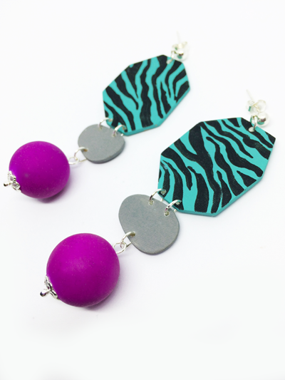 purple_bead_drop_statement_earrings